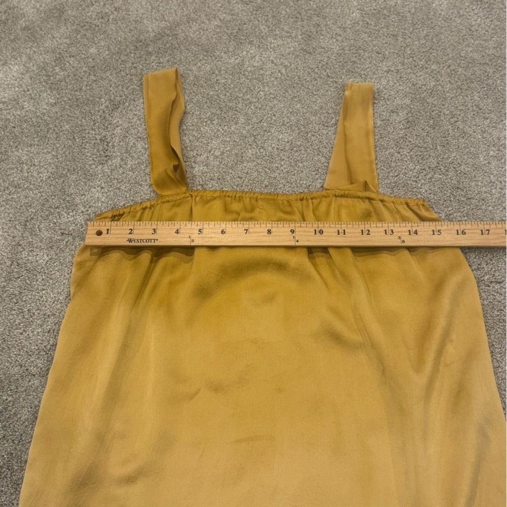 Raquel Allegra yellow Silk mini ombré dress size 1 US Small Spring 2019 Runway - Picture 8 of 10
